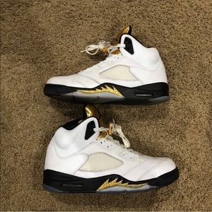 Size 10 Air Jordan 5 Retro “Olympic”